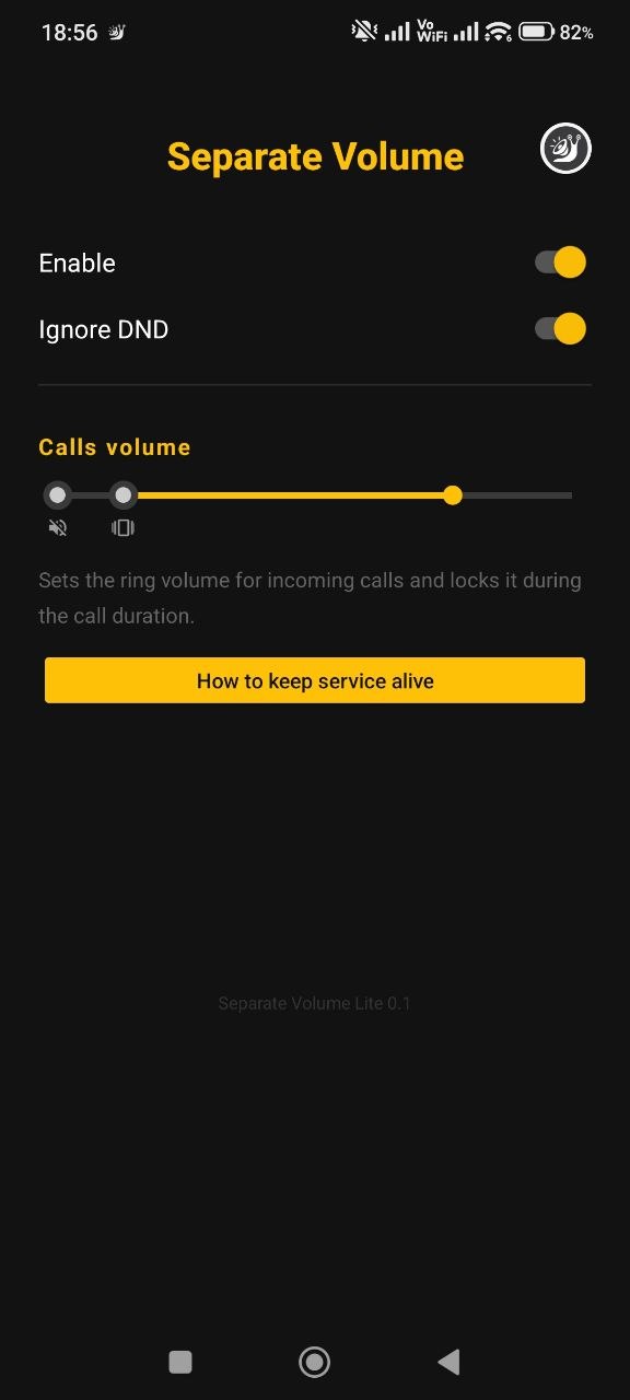SeparateVolume interface